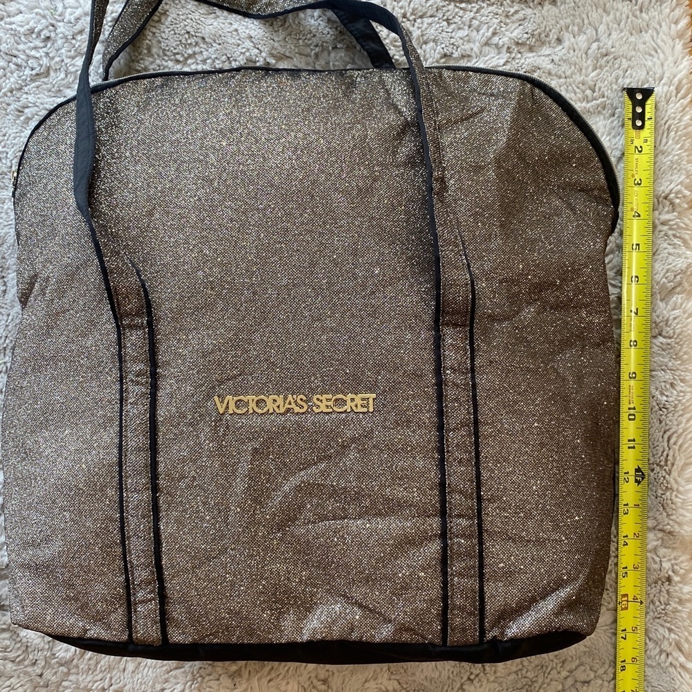Victoria's Secret Women’s Tote Bag Shimmering Gold - Picture 3 of 5